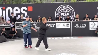 XAK VS X-RAIN | BFG WDSF BBOY ROUND ROBIN | MONTPELLIER FRANCE 2023