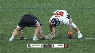 Syracuse vs Hopkins | Faceoff Highlights | Mens College Lacrosse | 3/9/24