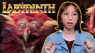 **LABYRINTH** IS LOWKEY SCARY?? FIRST Time Watch