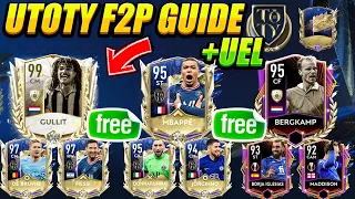 HOW TO GET A FREE UTOTY! UTOTY F2P GUIDE! HOW TO GET 99 GULLIT F2P! GET UTOTY MESSI F2P! +UEL EVENT