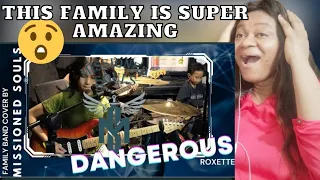 first time reaction to –Dangerous by Roxette | Missioned Souls a family band cover