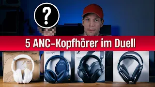 5 TOP ANC-Kopfhörer im Vergleich - Das Test-Duell