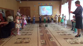 Танец с клубочками в исполнении детей группы №5 МБДОУ "ЦРР - д/с "Сказка"