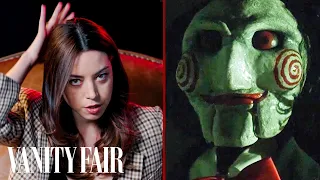 Aubrey Plaza Reviews Creepy Dolls From 'Saw,' 'Poltergeist' & More | Vanity Fair