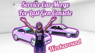 PS4 Xbox 1 Workaround For The Service Car Merge GTA Online LennyandTuna