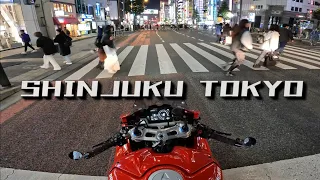 Takimg My Panigale V4S to the Brightest Street in Tokyo, Kabukicho Shinjuku