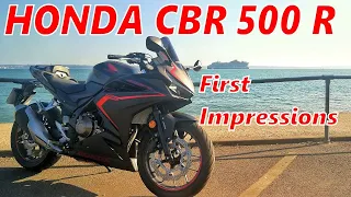 2021 HONDA CBR500R First Ride