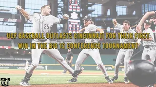 UCF Baseball outlasts Cincinnati in the Big 12 Tournament