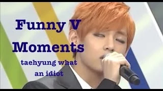 Funny Moments | BTS V (Bangtan Bomb, Weekly Idol, Interviews, Rookie King)