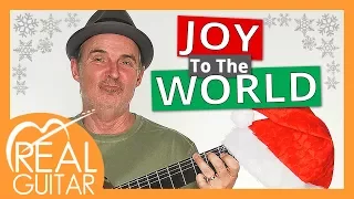 Joy to the World Easy Fingerstyle Solo Tutorial