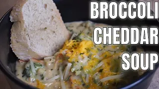 BROCCOLI CHEDDAR SOUP {Comfort Food} #CookWithCartea