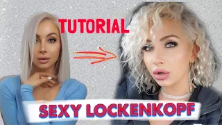 CURLY HAIR TUTORIAL! Sexy Wuschelkopf mit 7 Tage Halt!