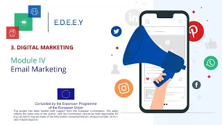 3.  DIGITAL MARKETING   Module IV  Email Marketing