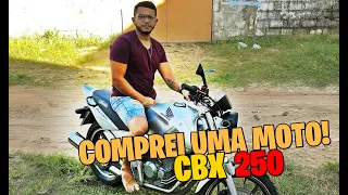 COMPREI MINHA PRIMEIRA MOTO | *cbx twister 250*