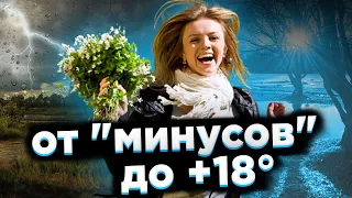 Погода в Украине принесет дожди и резкие перепады температур