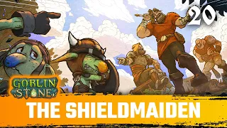 Massive Armor Boss: The Shieldmaiden - Goblin Stone Playthrough Episode 20