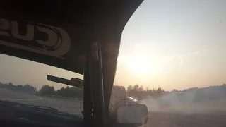 E30 M60 Turbo drifting onboard