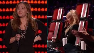 'The Voice': Christina Aguilera Tears Up After 'Curly Sue' Star's Flawless Audition