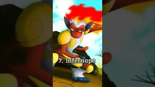 Introducing Top 8 Strongest Pokemon Of Ash 👿 || Ainsi Bas la vida edit ||#shorts #pokemon