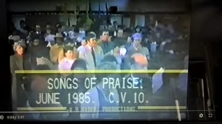 KBV-048. Sinfin Moor Church CV10. 1985 Songs of Praise.