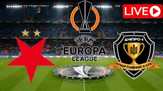 🔴 LIVE: Slavia Praha vs Dnipro-1, UEFA Europa League Third Qualifying Round / 1st Leg.