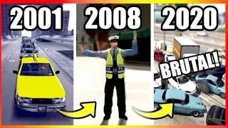 Evolution Of traffic LOGIC in GTA GAMES!!!