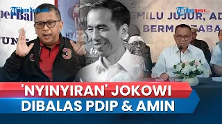 Buntut Pernyataan Minta Tak Perlu Teriak Pemilu Curang, Jokowi 'Diserang' PDIP hingga Timnas AMIN
