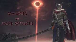 Malenia vs Dark Souls 3 - REAL MOVESETS