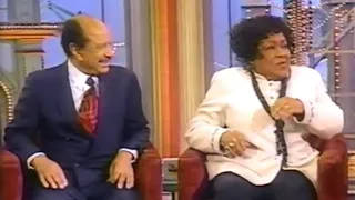 "The Jeffersons" actors Sherman Hemsley & Isabel Sanford on The Rosie O'Donnell Show--1998