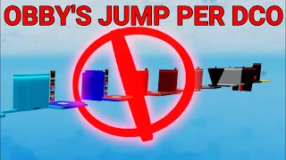 Obby's Jump Per Difficulty Chart Obby