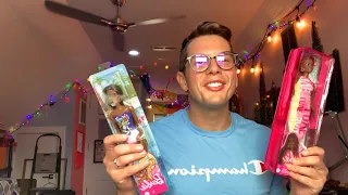 New Barbie Playline Swim Christie and Fashionistas 186 Unboxing and Review!