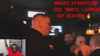 MICHAEL VS MARVELOUS GZUZ "DONUTS" | GERMAN RAP  (REACTION)