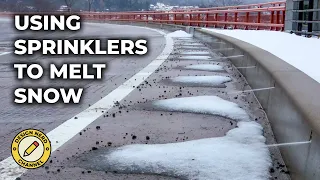 How Japan Uses Sprinklers for Snow Removal