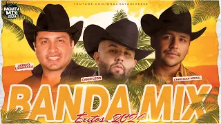 Las Mas Sonadas Con Banda 2024 🌵 Christian Nodal, Carin Leon, Banda MS, Calibre 50