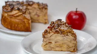 Apple Pie that melts in your mouth! Fast, Simple and Very Tasty!