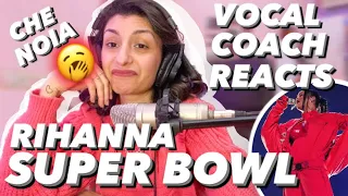 🎤 REAZIONE RIHANNA Apple Music SUPER BOWL 2023 - VOCAL COACH *MI ANNOIO A M💀RTE 🥱* | NIELAFREH