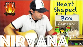 Guitar Lesson: How To Play Heart Shaped Box by Nirvana - Campfire Edition!