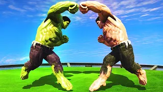 HULK Battle VS HUMAN HULK (GTA 5 RP)