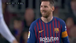 Lionel Messi vs Real Sociedad 18/19(Home) 1080i (English Commentary)