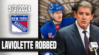 Laviolette ROBBED Of The Jack Adams & More On The Rangers vs Hurricanes Series!