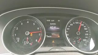 Passat B8 Alltrack 2.0TSI 162kW Acceleration 0-170km/h