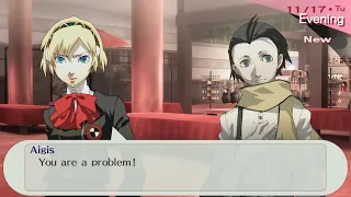 Persona 3 Portable - Aigis didn’t like that.