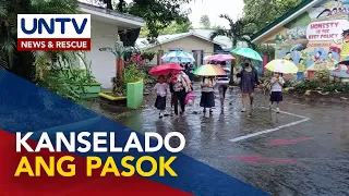 Pasok sa eskwela at trabaho sa ilang lugar, kinansela dahil sa bagyong ‘Henry’