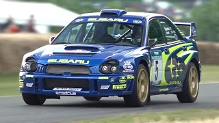 Subaru Impreza S7 WRC '01 ex Richard Burns | PURE SOUND at Goodwood Festival of Speed!