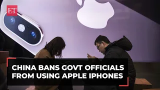 China bans use of Apple iPhones, other foreign brands for govt officials at work