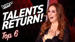 Most Memorable COMEBACKS of Talents on The Voice! | TOP 6