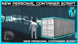 QBCore Personal Containers 😱 *FREE* | FiveM Roleplay Scripts | FiveM Tutorial 2023 | MJ DEVELOPMENT