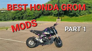 Best Mods For The Honda Grom  -PART 1-