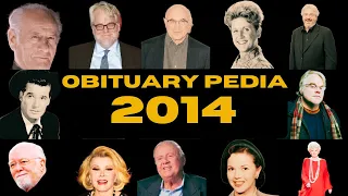 Famous Hollywood Celebrities We've Lost in 2014 - Obituary in 2014