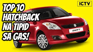 Top 10 fuel efficient hatchback cars philippines | pinakamatipid na hatchback | fuel efficient cars